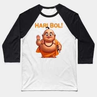 Hari Bol Prabhu Baseball T-Shirt